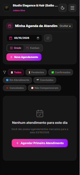 Portal do Profissional BeautySalon AI